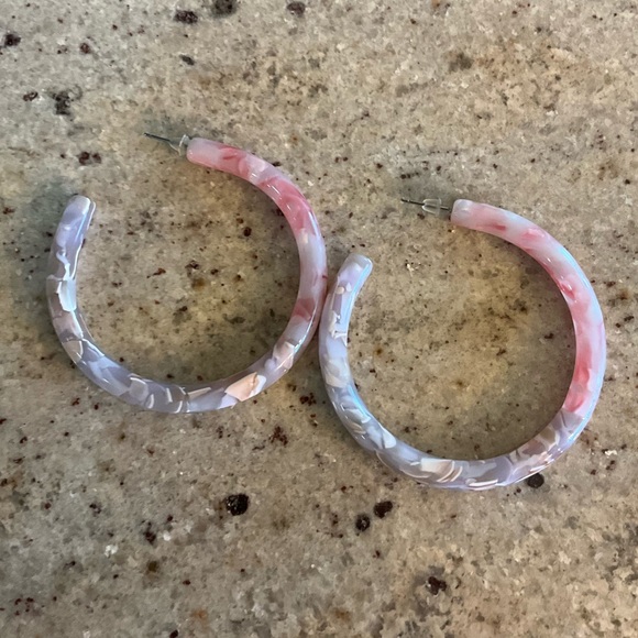 Hoop Earrings, NWOT - Picture 2 of 3